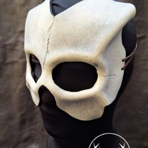 Demi masque crane cuir