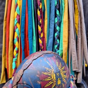 Tresse tissus bandeau casque