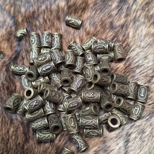Perles runes Bronze