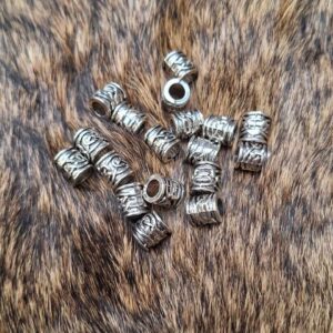 Perles entrelacs argent